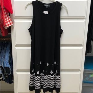 NWT Karen Kane black sleeveless dress